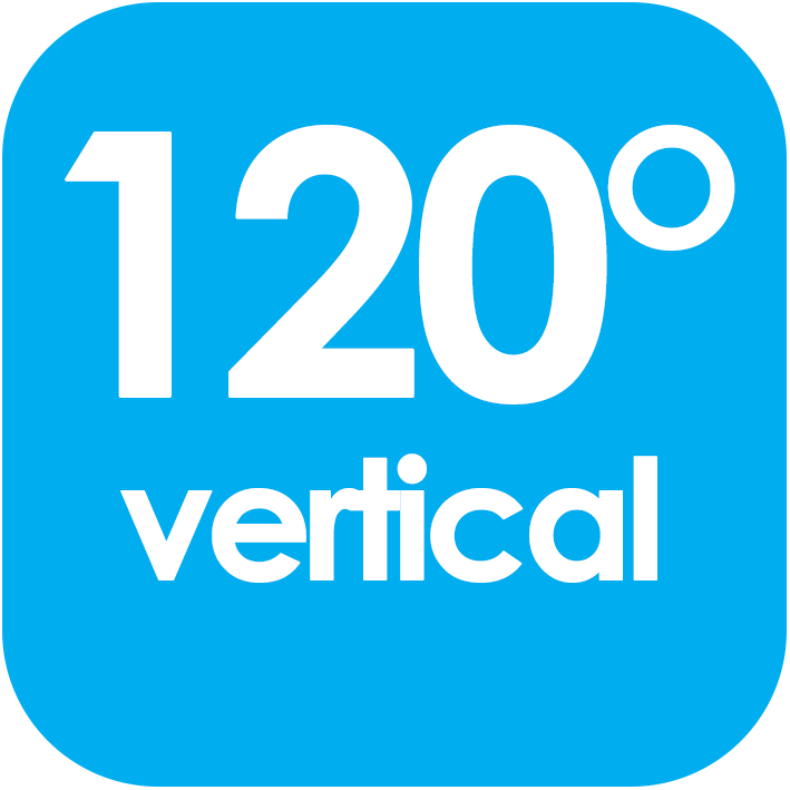 120 Viewing Angle Vertical